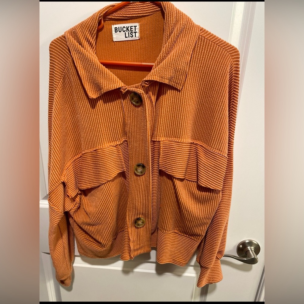 BUCKETLIST Women's Orange Jacket M